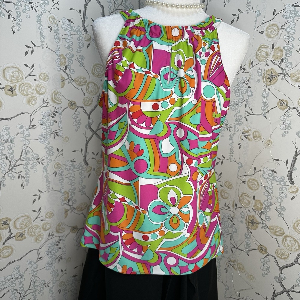 Jude Connally Multicolor Floral Blouse